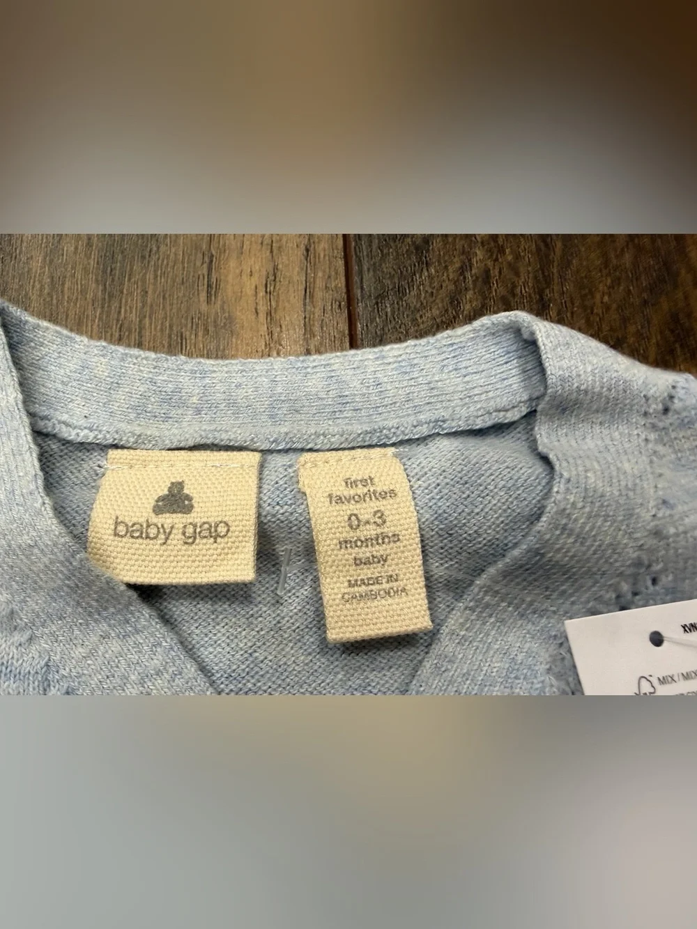 GAP baby pointelle